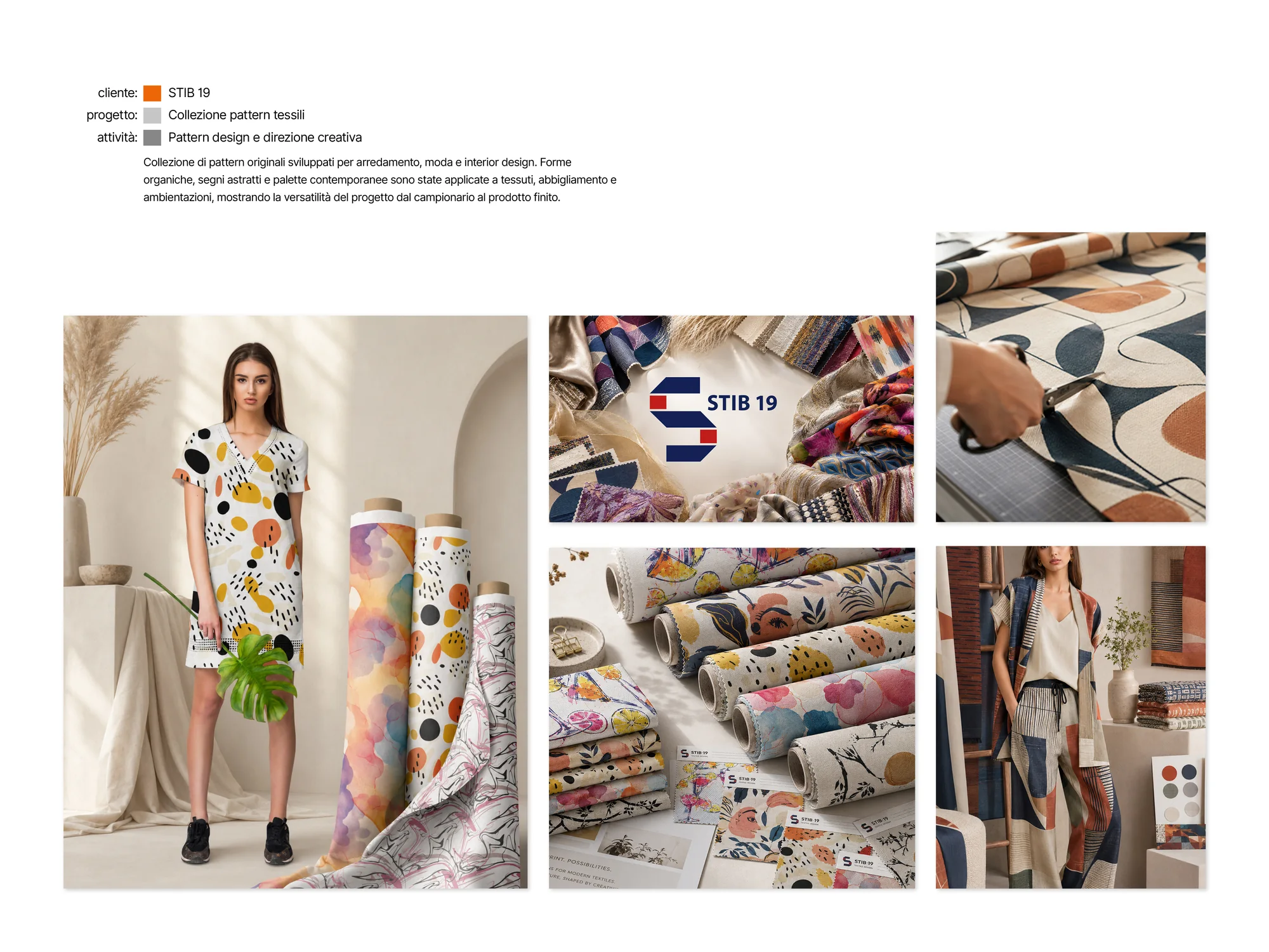 STIB 19 textile patterns