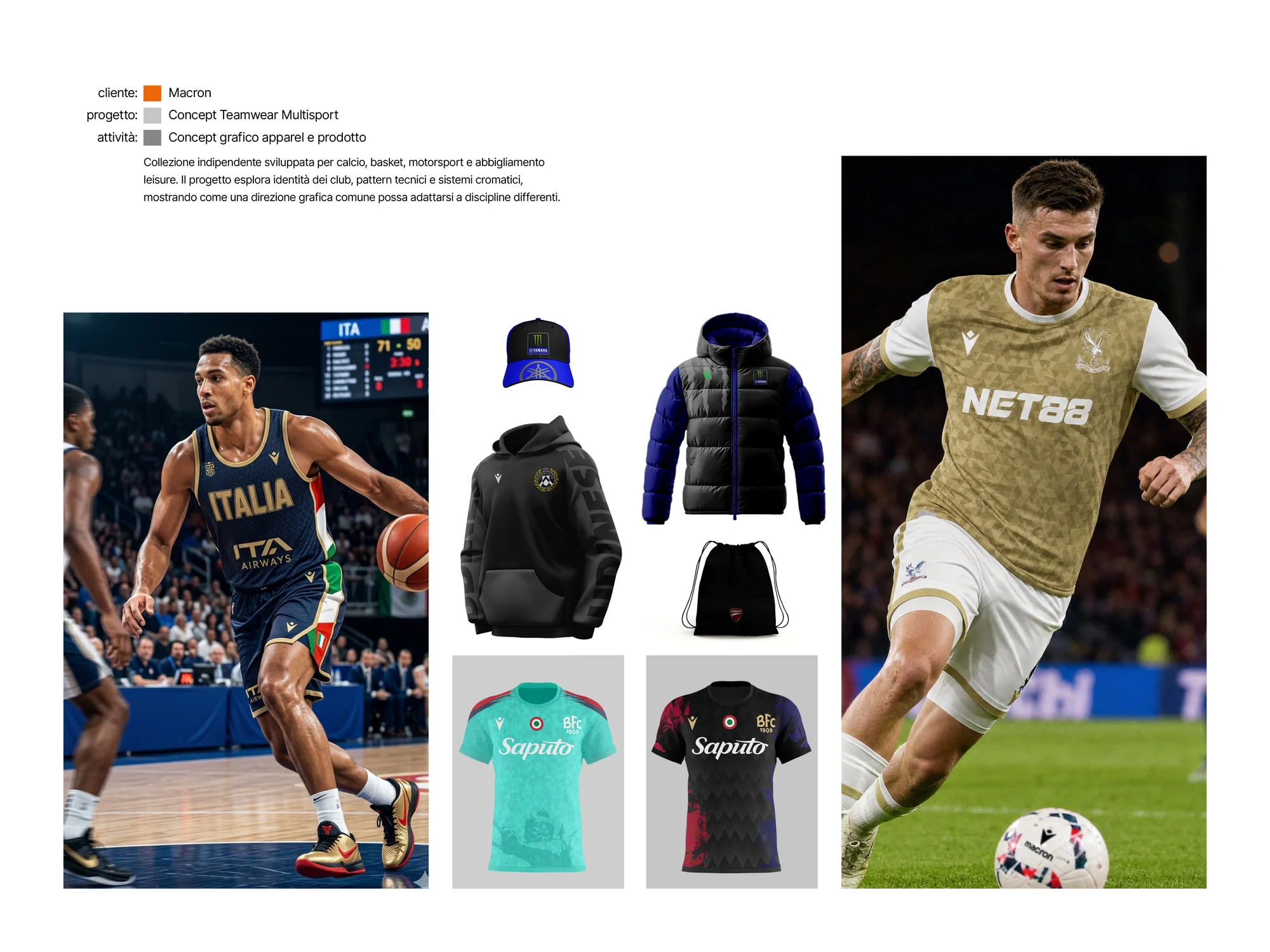 Macron multisport concept